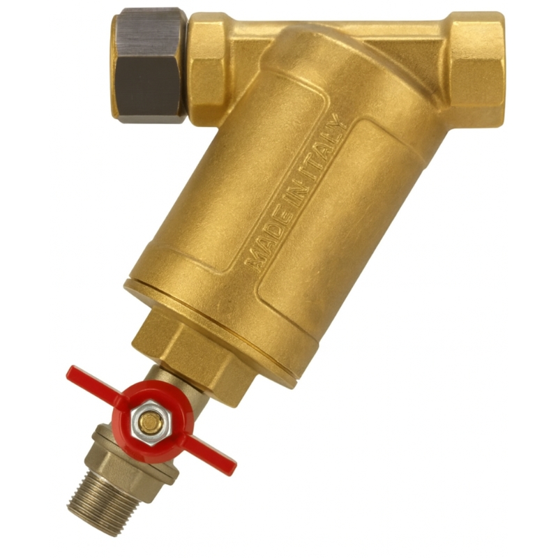 FILTRO METALICO DIAGONAL CON LLAVE 1/2"