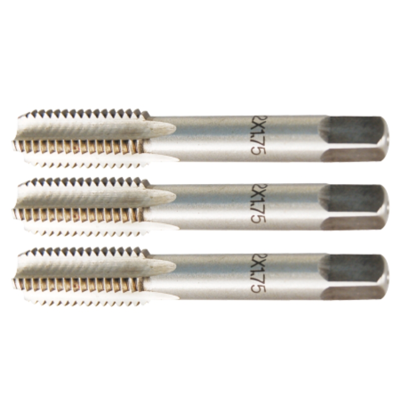 Juego de machos de roscar M7 (desbastador, intermedio, rematador) - 3 piezas