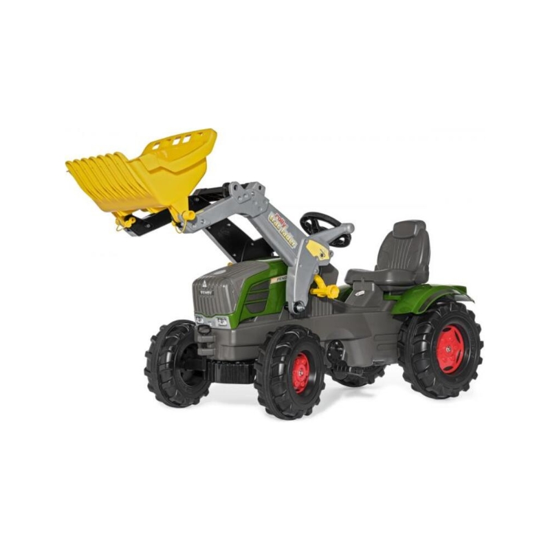 Tractor a pedales con cargador frontal, Fendt 211 Vario, a partir de 3 años, Rolly Farmtrac de Rolly Toys