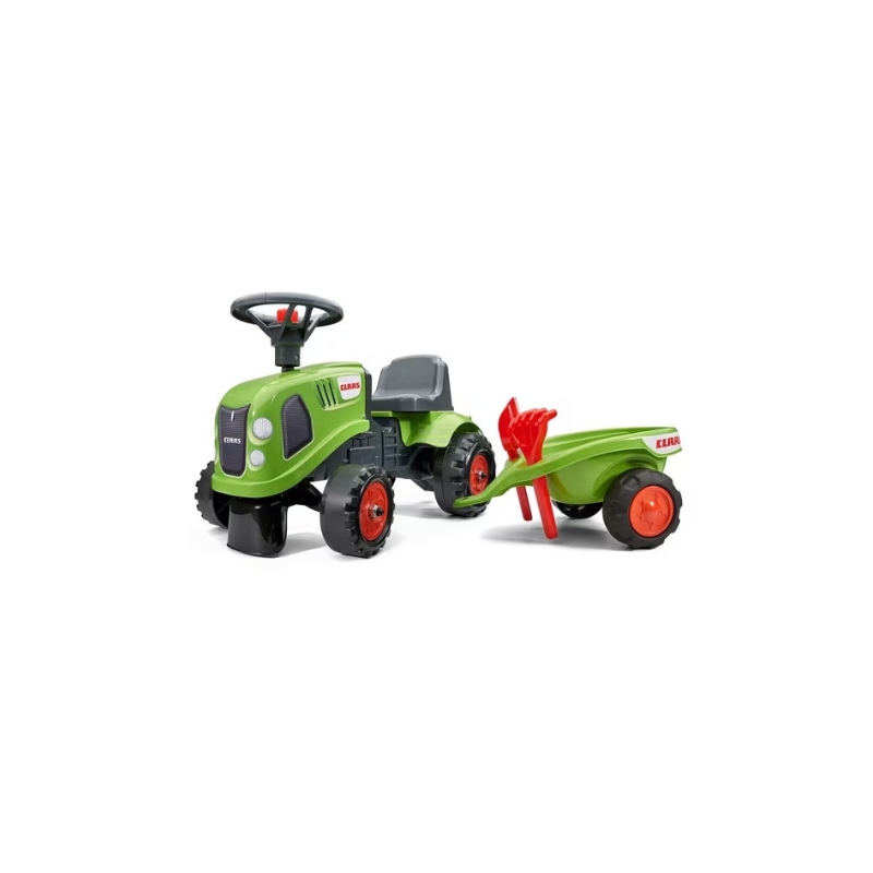 Tractor Infantil Claas con remolque