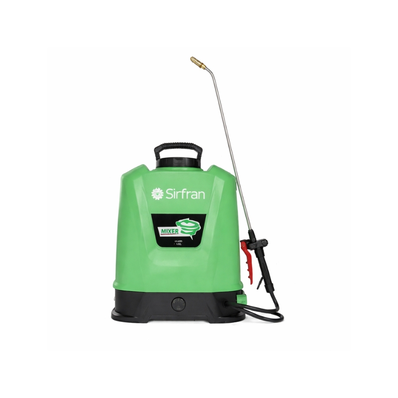 PULVERIZADOR ELECT. TECHNOLOGY 10 M-2016 LANZA FIBRA